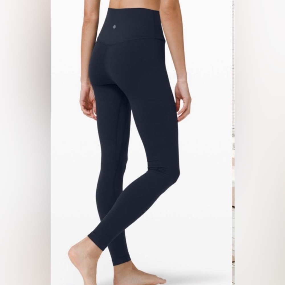 navy lululemon align leggings